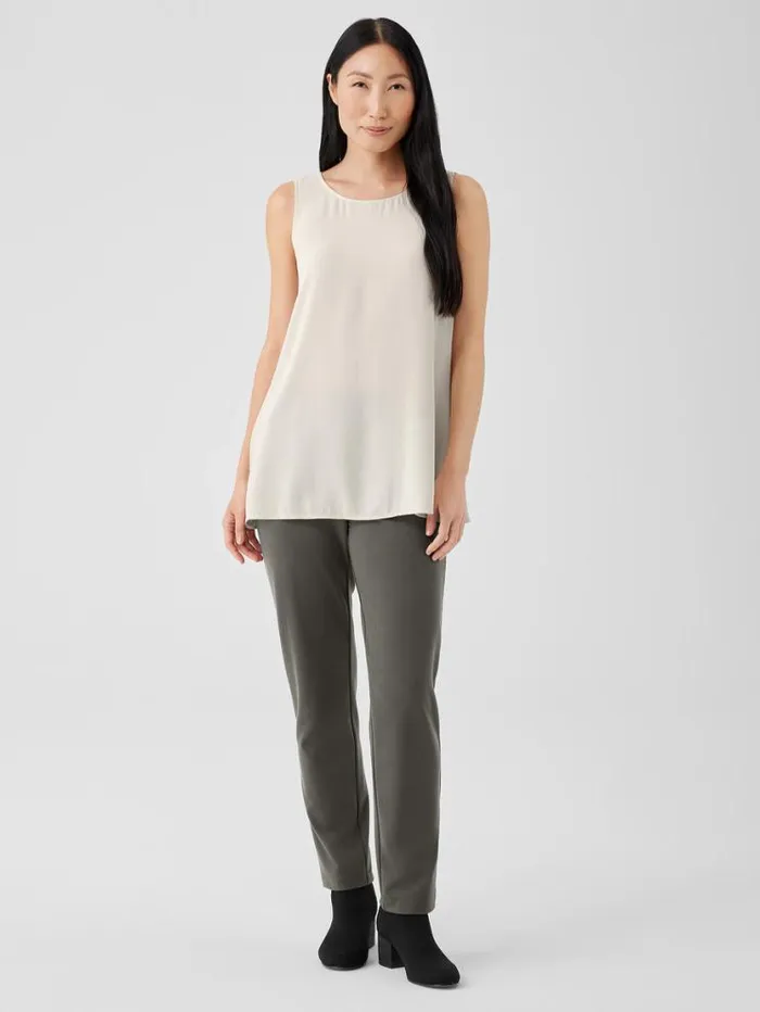 Eileen Fisher Petite Washable Flex Ponte Pant Grove 8211 Shop