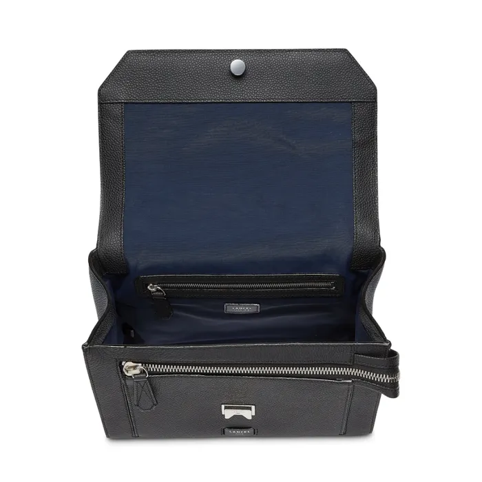 Flap Bag With Handle Brownblackpetrol Women Lancel Hand Bags Flap Bag With Handle Brownblackpetrol Women Lancel Hand Bags