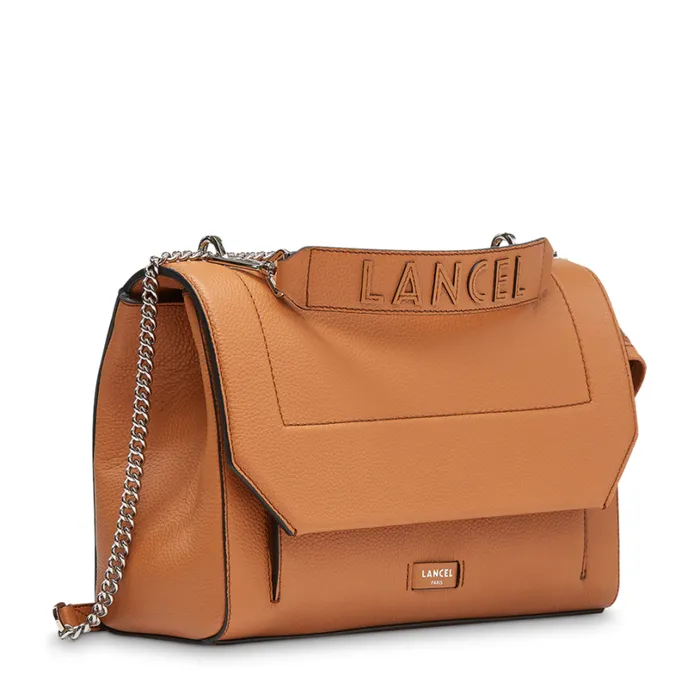Flap Bag With Handle Camel Women Lancel Shoulder Bags Flap Bag With Handle Camel Women Lancel Shoulder Bags