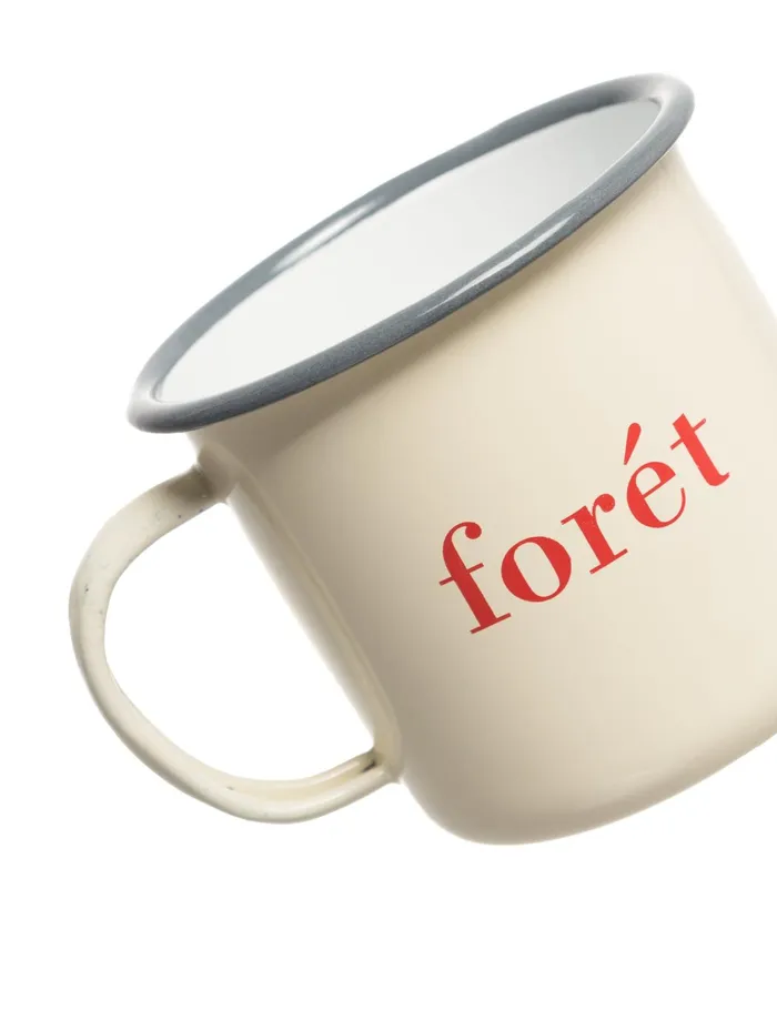 Fort Accessories BEAN ENAMEL MUG Cloud 8211 Men Fort Accessories BEAN ENAMEL MUG Cloud 8211 Men