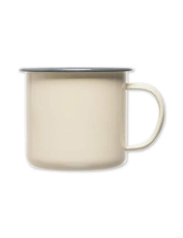 Fort Accessories BEAN ENAMEL MUG Cloud 8211 Men Fort Accessories BEAN ENAMEL MUG Cloud 8211 Men