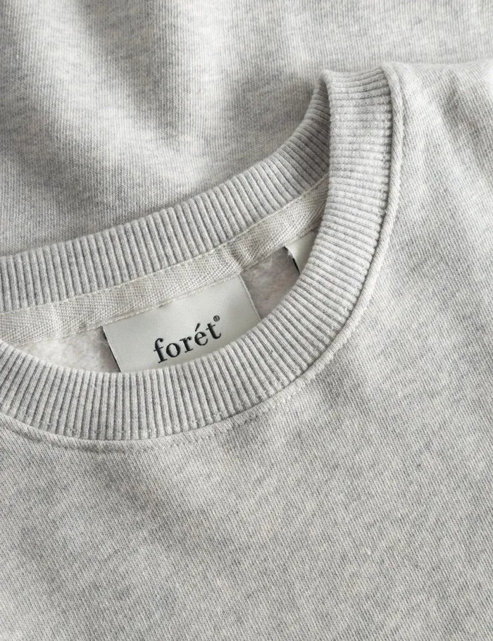 Fort Sweatshirts OCEAN SWEATSHIRT Snow Melanggreen 8211 Men Fort Sweatshirts OCEAN SWEATSHIRT Snow Melanggreen 8211 Men