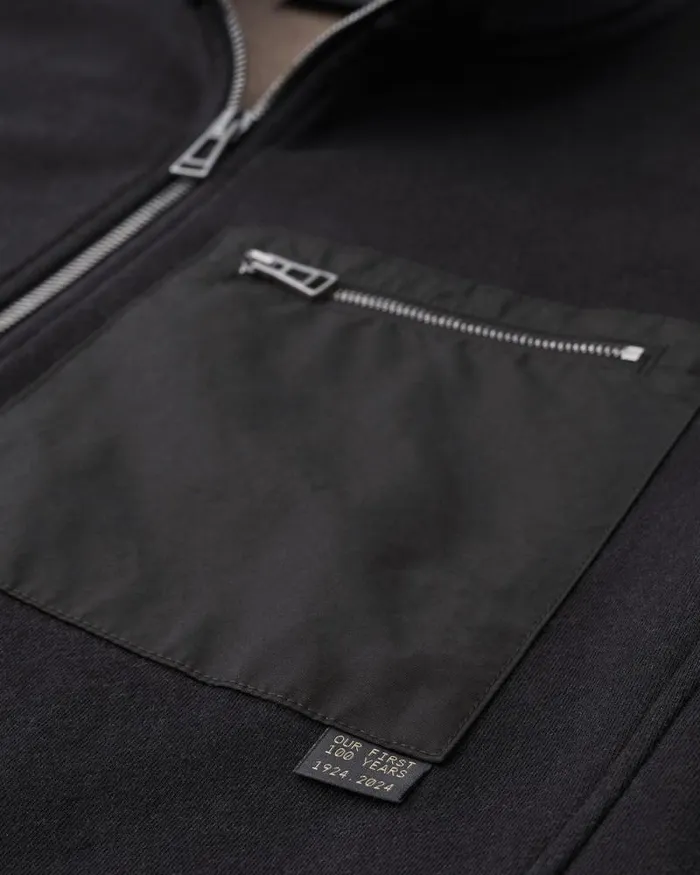 Hoodies and Sweatshirts Men Belstaff Centenary Full Zip Sweatshirt Black Hoodies and Sweatshirts Men Belstaff Centenary Full Zip Sweatshirt Black