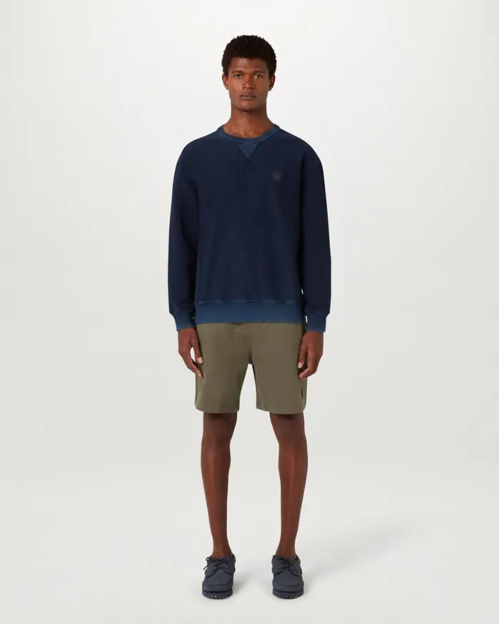 Hoodies and Sweatshirts Men Belstaff Hockley Crewneck Sweatshirt Insignia Blue Hoodies and Sweatshirts Men Belstaff Hockley Crewneck Sweatshirt Insignia Blue