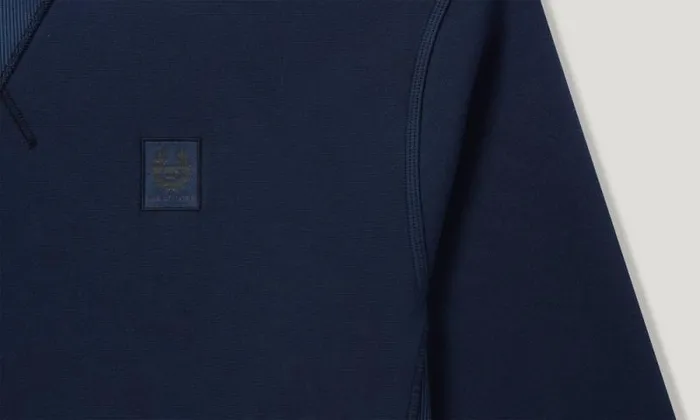 Hoodies and Sweatshirts Men Belstaff Hockley Crewneck Sweatshirt Insignia Blue Hoodies and Sweatshirts Men Belstaff Hockley Crewneck Sweatshirt Insignia Blue