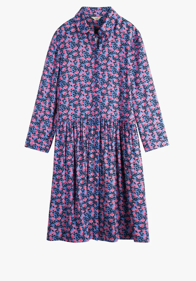 Hush Dresses Women Emanuelle Dress Leafy Floral Blue