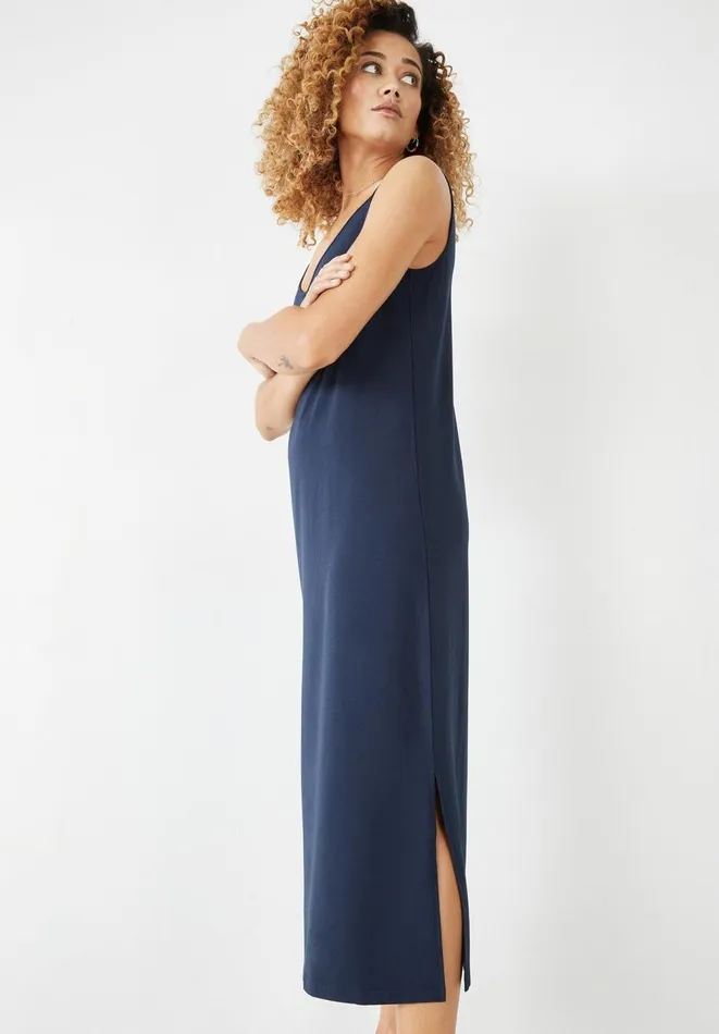 Hush Dresses Women Janelle Jersey Midi Dress Midnight