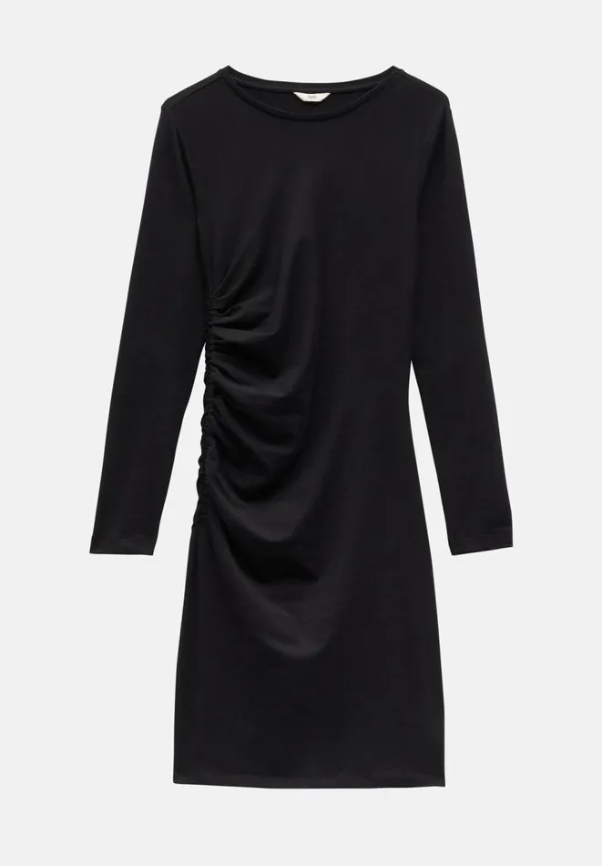 Hush Dresses Women Long Sleeve Mini Judy Dress Black