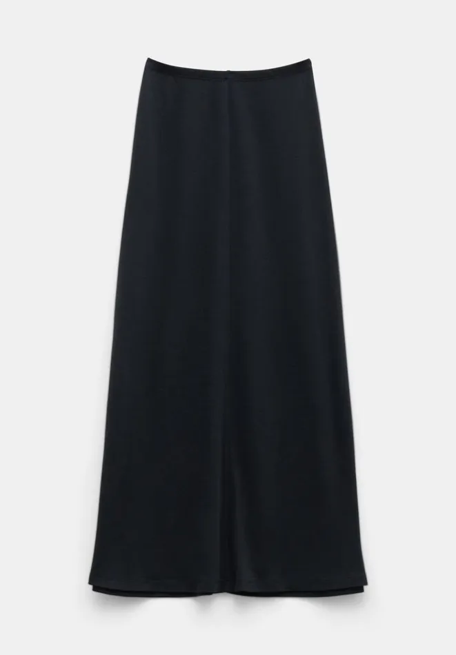 Hush Skirts Women Karina Maxi Jersey Skirt Black
