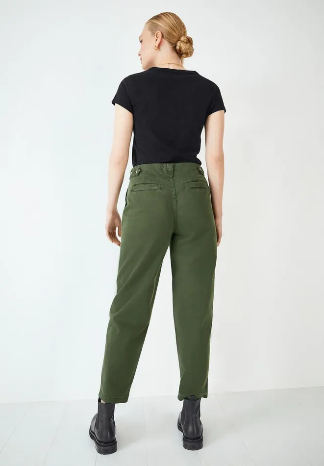 Hush Trousers Women Utility Chino Trousers Khaki Hush Trousers Women Utility Chino Trousers Khaki