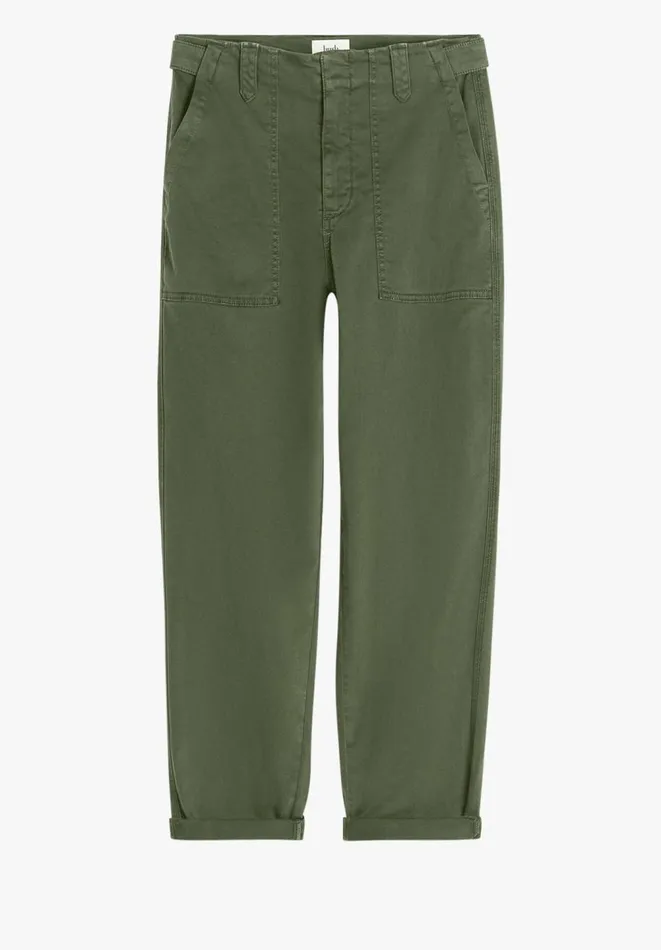 Hush Trousers Women Utility Chino Trousers Khaki Hush Trousers Women Utility Chino Trousers Khaki