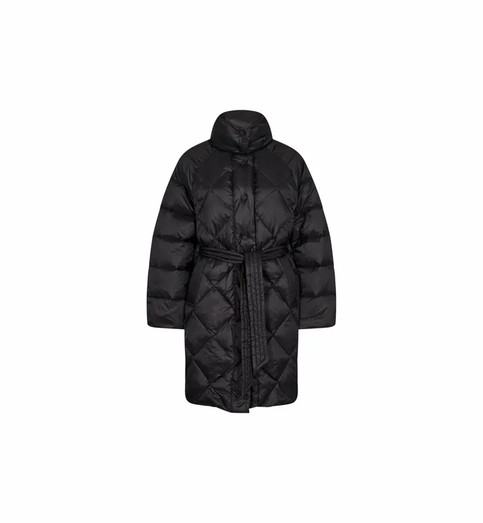 Jackets and Coats MMEden Down Jacket Black MOS MOSH Women Jackets and Coats MMEden Down Jacket Black MOS MOSH Women