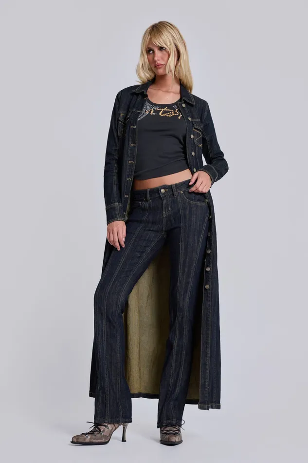 Jaded London Trinity Cooper Bootcut Jeans Women Tops