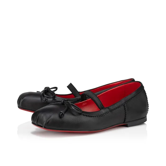 Kids Baballet Ballerinas 8211 Nappa Leather 8211 Black Baby Christian Louboutin Ballerinas Kids Baballet Ballerinas 8211 Nappa Leather 8211 Black Baby Christian Louboutin Ballerinas