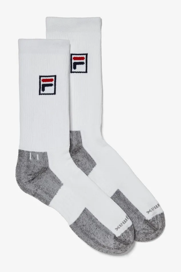 Kids Socks Bags And Accessories Fila Crew Socks 100 White