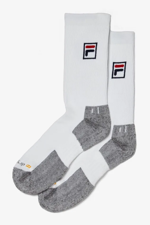 Kids Socks Bags And Accessories Fila Crew Socks 100 White