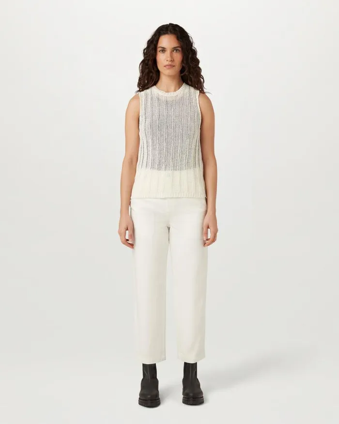 Knitwear and Jumpers Women Belstaff Anchor Sleeveless Vest Natural