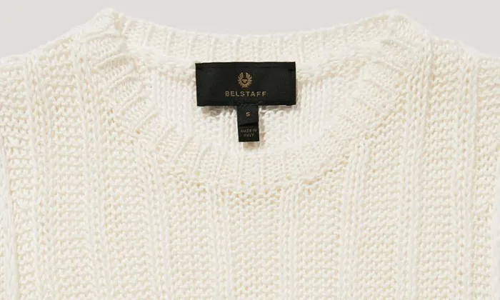 Knitwear and Jumpers Women Belstaff Anchor Sleeveless Vest Natural