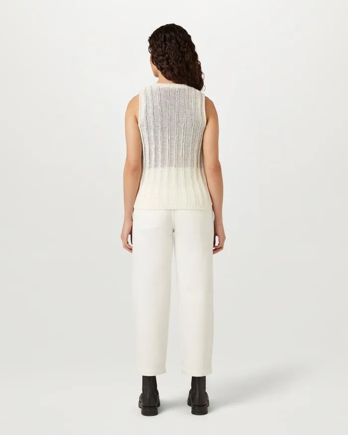 Knitwear and Jumpers Women Belstaff Anchor Sleeveless Vest Natural