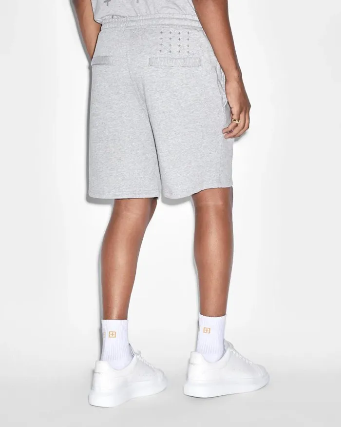 Ksubi 4 X 4 Trak Short Grey Marle Mens Sweatpants Ksubi 4 X 4 Trak Short Grey Marle Mens Sweatpants