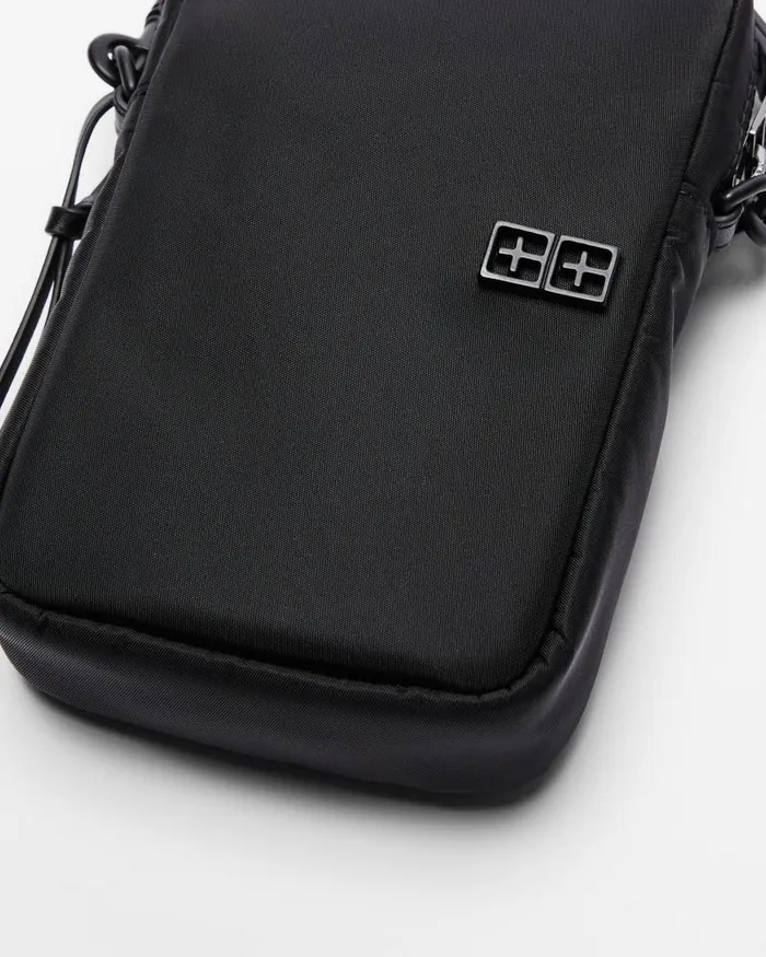 Ksubi Nylon Kit Bag Black WomensMens Bags Ksubi Nylon Kit Bag Black WomensMens Bags