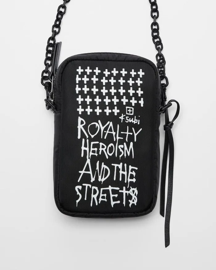 Ksubi Nylon Kit Bag Black WomensMens Bags Ksubi Nylon Kit Bag Black WomensMens Bags