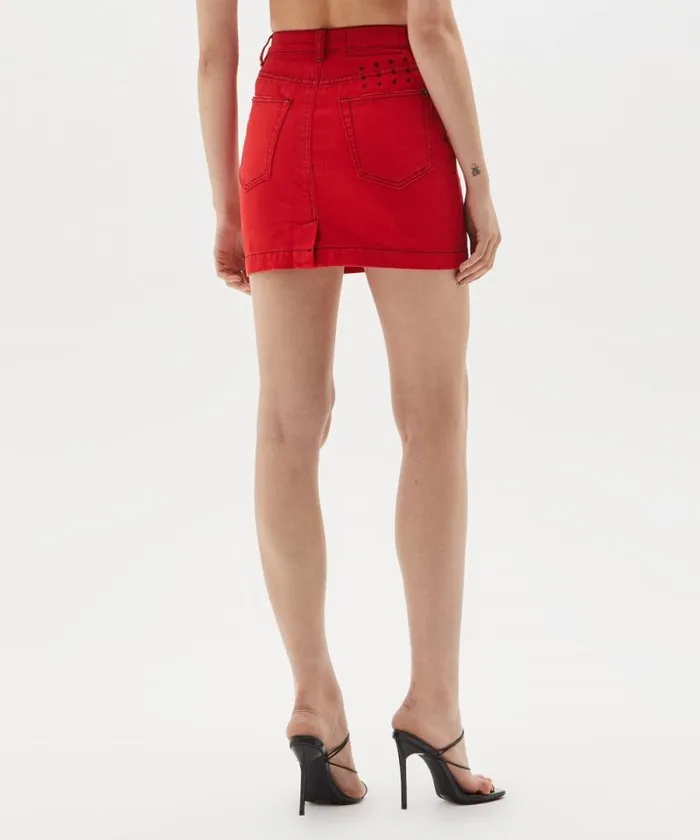 Ksubi Super X Mini Nitro Womens Denim Skirts