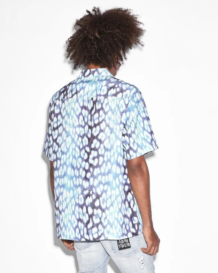 Ksubi Ultra Leo Resort Ss Shirt Multi Mens Shirts