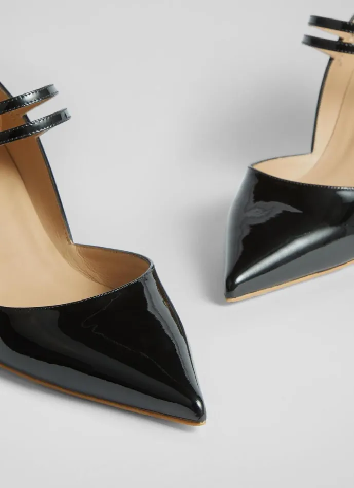 LKBennett Court Shoes Women Savannah Black Patent Mary Janes LKBennett Court Shoes Women Savannah Black Patent Mary Janes