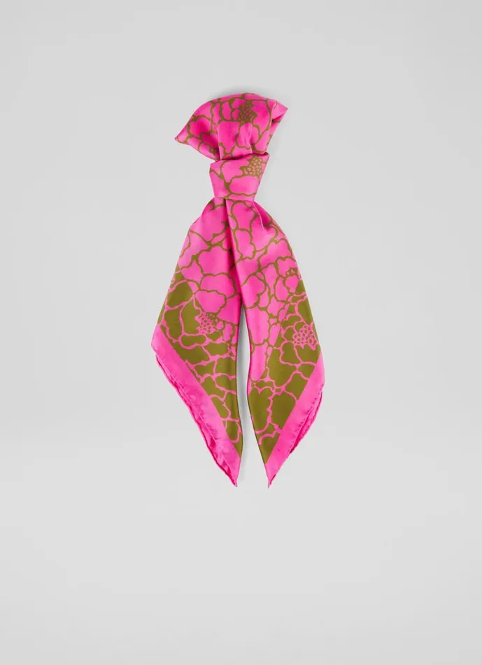 LKBennett Scarves and Wraps Women Peony Multi Silk Scarf