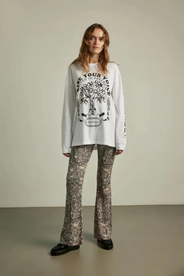 Lala Berlin Shirts and Blouses Igor Longsleeves Cotton Raise Your Voice White 8211 Women Lala Berlin Shirts and Blouses Igor Longsleeves Cotton Raise Your Voice White 8211 Women