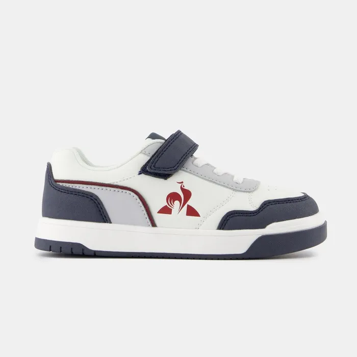 Le Coq Sportif CHAUSSURES ENFANT Shoes LCS COURT BREAKER PS Kids Optical White Dark Slate Kids Kid Le Coq Sportif CHAUSSURES ENFANT Shoes LCS COURT BREAKER PS Kids Optical White Dark Slate Kids Kid