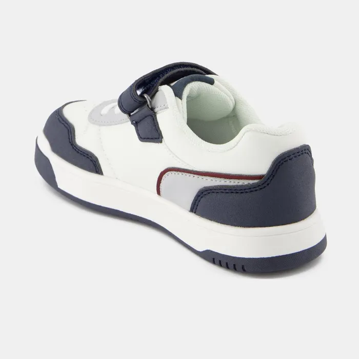 Le Coq Sportif CHAUSSURES ENFANT Shoes LCS COURT BREAKER PS Kids Optical White Dark Slate Kids Kid Le Coq Sportif CHAUSSURES ENFANT Shoes LCS COURT BREAKER PS Kids Optical White Dark Slate Kids Kid