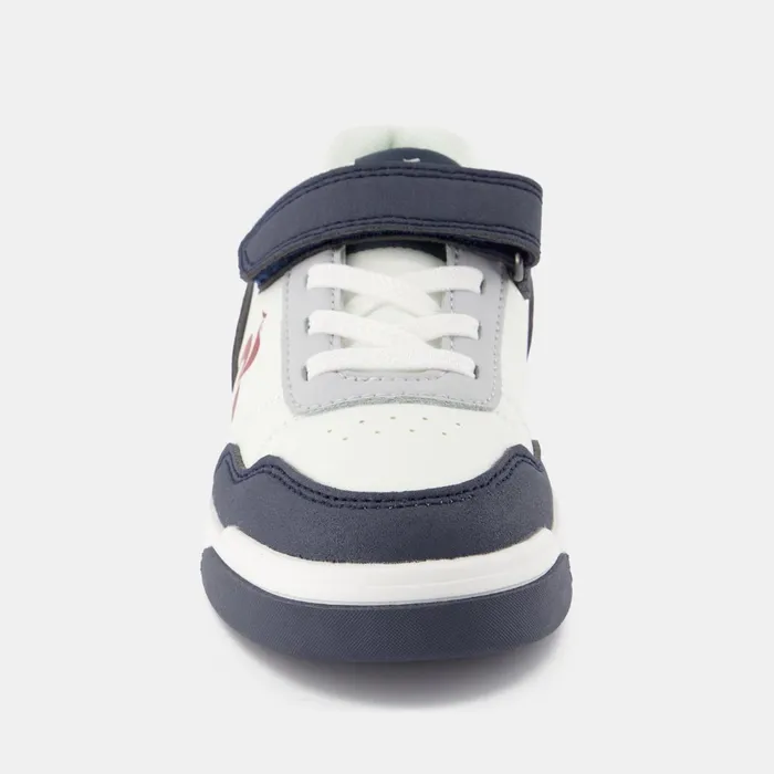 Le Coq Sportif CHAUSSURES ENFANT Shoes LCS COURT BREAKER PS Kids Optical White Dark Slate Kids Kid Le Coq Sportif CHAUSSURES ENFANT Shoes LCS COURT BREAKER PS Kids Optical White Dark Slate Kids Kid