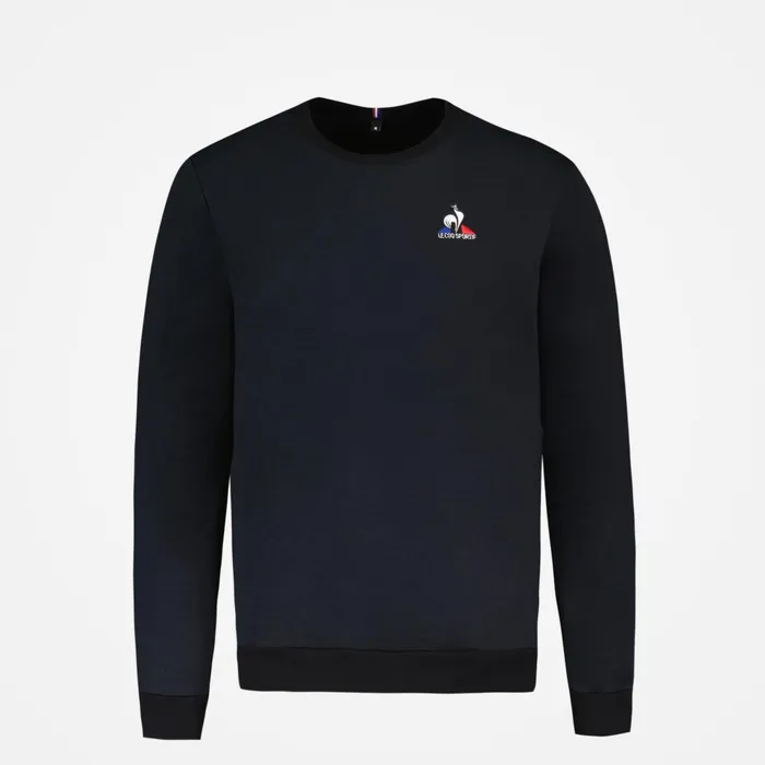 Le Coq Sportif Essentiels RoundNeck Sweatshirtshirt Black Men Sweatshirts