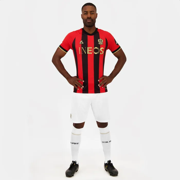Le Coq Sportif OGC Nice 8211 Match Outfit Shorts New Optical White MenWomen Shorts Le Coq Sportif OGC Nice 8211 Match Outfit Shorts New Optical White MenWomen Shorts