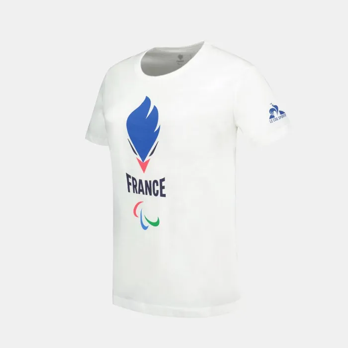 Le Coq Sportif Paris 2024 Paralympic French Team TShirt Women Tshirts Polos Shirts And Tops Le Coq Sportif Paris 2024 Paralympic French Team TShirt Women Tshirts Polos Shirts And Tops