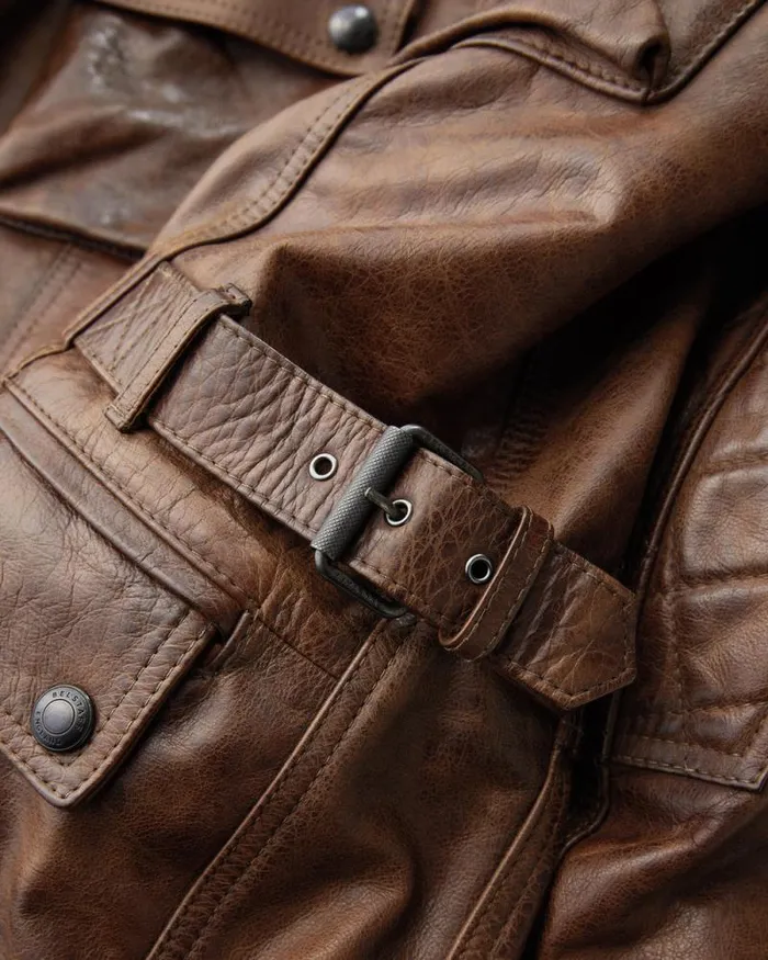 Leather Jackets Men Belstaff Turner Motorcycle Jacket Burnt Cuero Leather Jackets Men Belstaff Turner Motorcycle Jacket Burnt Cuero