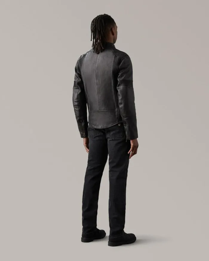 Leather Jackets Men Belstaff Vanguard Motorcycle Jacket Black Leather Jackets Men Belstaff Vanguard Motorcycle Jacket Black