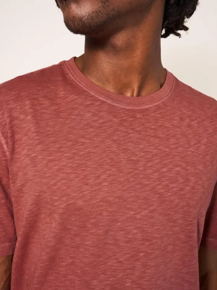Men Abersoch Short Sleeve Tee Mid Red White Stuff Loungewear Men Abersoch Short Sleeve Tee Mid Red White Stuff Loungewear
