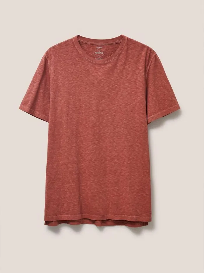 Men Abersoch Short Sleeve Tee Mid Red White Stuff Loungewear Men Abersoch Short Sleeve Tee Mid Red White Stuff Loungewear