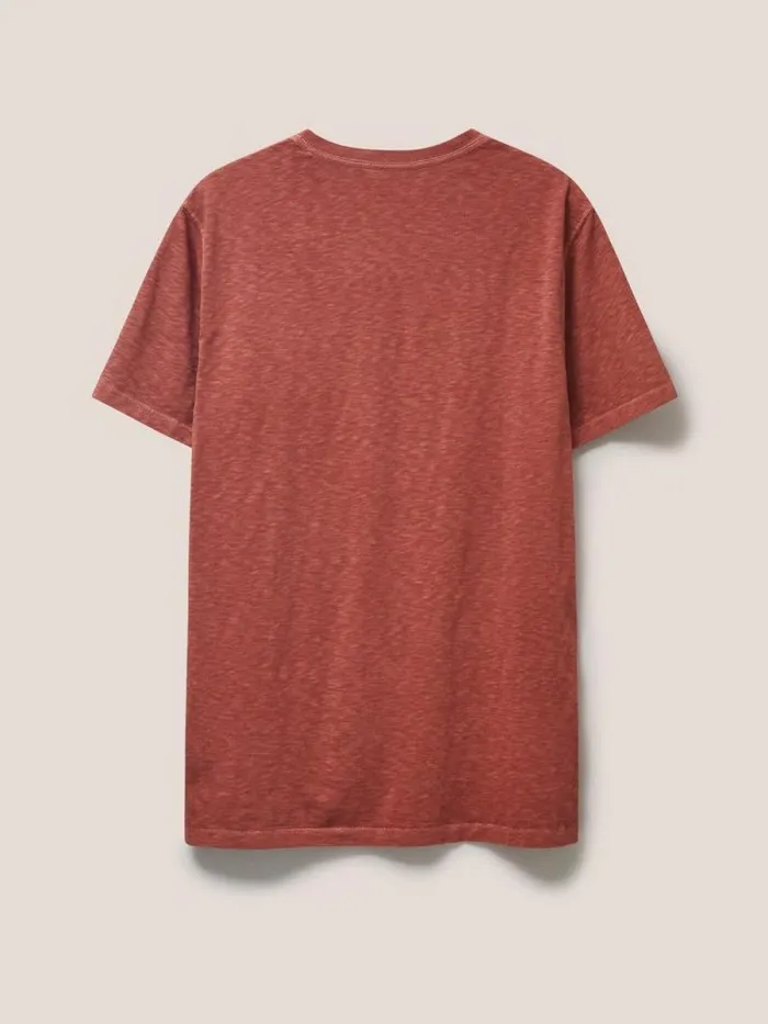 Men Abersoch Short Sleeve Tee Mid Red White Stuff Loungewear Men Abersoch Short Sleeve Tee Mid Red White Stuff Loungewear