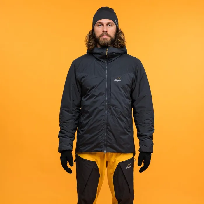 Men Bergans Of Norway Insulated Jackets Y Mountainline Insulated Windbreaker Jacket Dark Shadow Grey Men Bergans Of Norway Insulated Jackets Y Mountainline Insulated Windbreaker Jacket Dark Shadow Grey