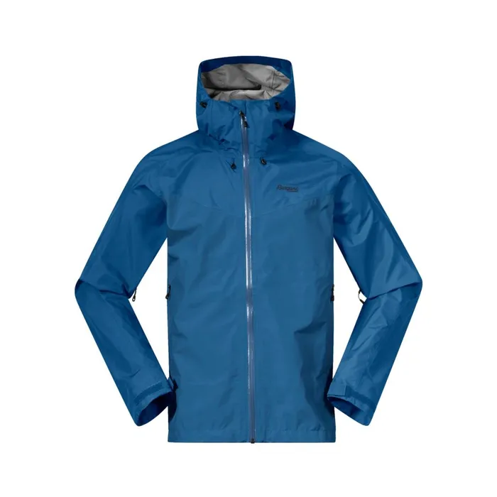 Men Bergans Of Norway Shell Jackets Skar Light 3l Shell Jacket North Sea Blue