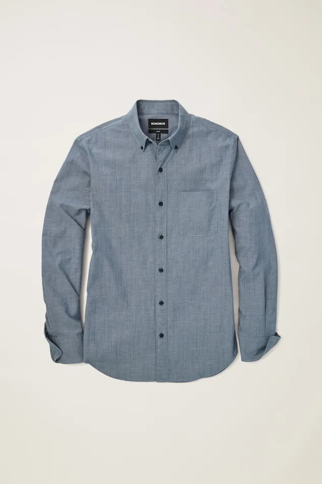 Men Bonobos Business Casual Shirts Stretch Everyday Shirt Bonobos Cotton Button Down Shirt Navy Oxnard Stripe Men Bonobos Business Casual Shirts Stretch Everyday Shirt Bonobos Cotton Button Down Shirt Navy Oxnard Stripe