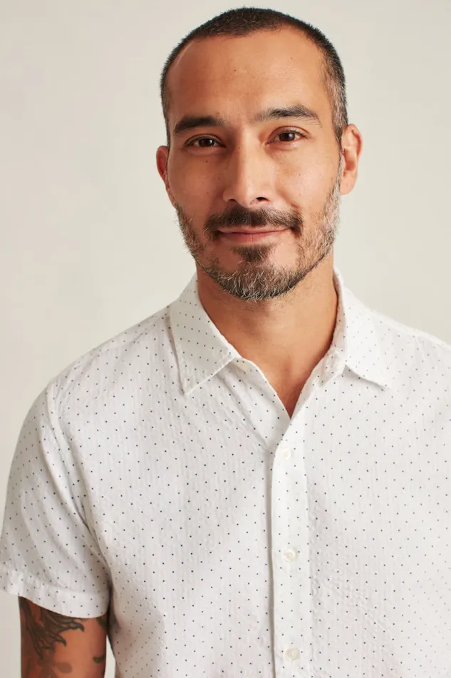 Men Bonobos Casual Shirts Button Up Your Style With Bonobos039 Riviera Short Sleeve Shirt Blue Seersucker Dot