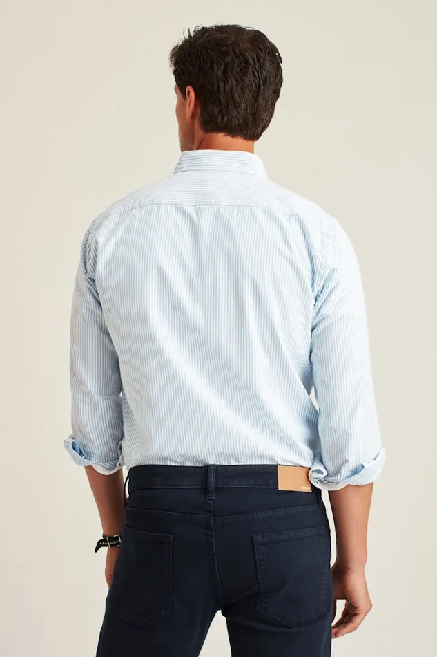 Men Bonobos Casual Shirts Everyday Oxford Shirt Classic Oxford Button Down Blue Classic Stripe Men Bonobos Casual Shirts Everyday Oxford Shirt Classic Oxford Button Down Blue Classic Stripe