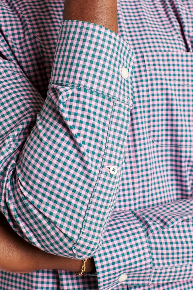 Men Bonobos Casual Shirts Stretch Everyday Shirt Bonobos Cotton Button Down Shirt Rose Teal Gingham Men Bonobos Casual Shirts Stretch Everyday Shirt Bonobos Cotton Button Down Shirt Rose Teal Gingham