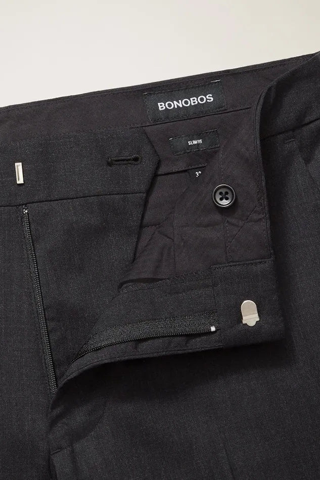 Men Bonobos Dress Pants Jetsetter Wool Dress Pant Charcoal Men Bonobos Dress Pants Jetsetter Wool Dress Pant Charcoal