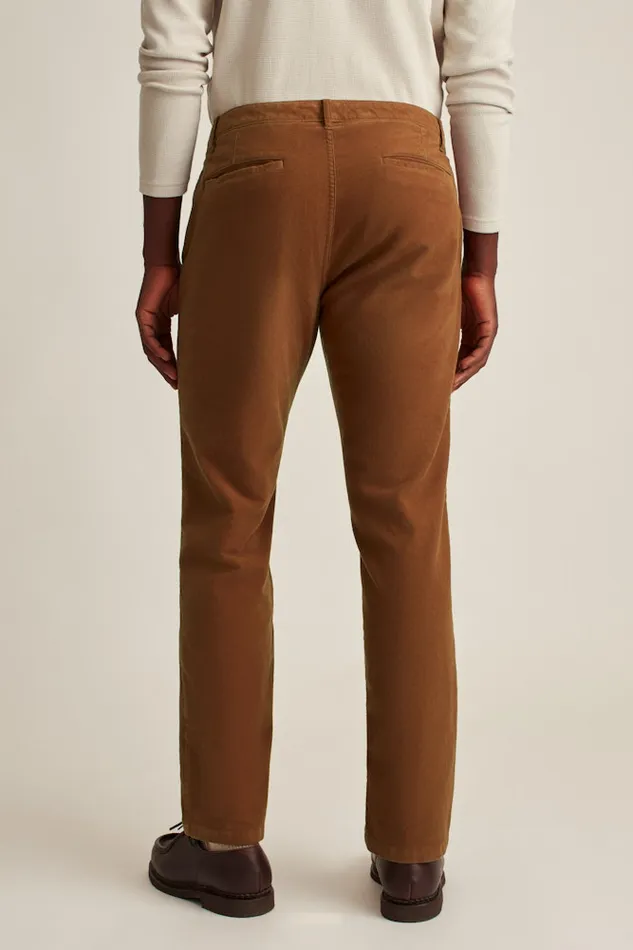 Men Bonobos Dress Pants Stretch Italian Moleskin Trouser Chestnut Brown Men Bonobos Dress Pants Stretch Italian Moleskin Trouser Chestnut Brown